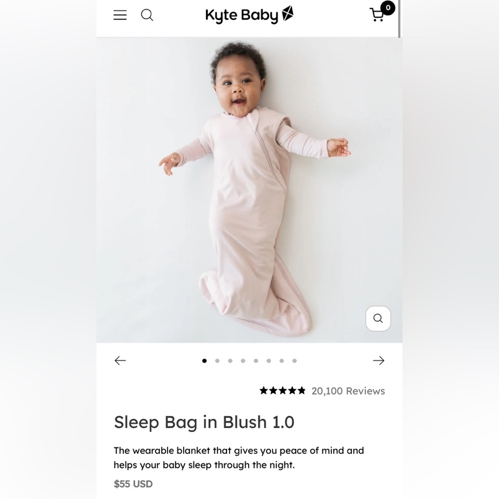 Kyte Baby Sleep Bag set of 2